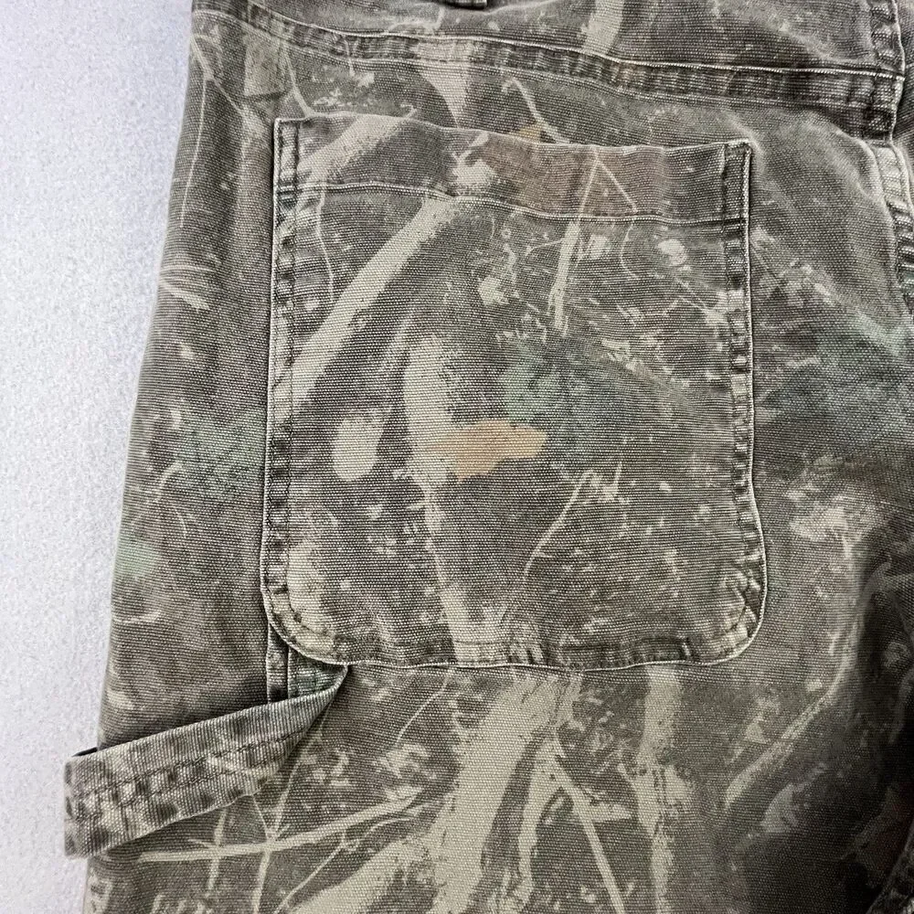 Abercrombie & Fitch Cargo Pants Mens 36x32 (Fits 36x31) Camo Loose Utility